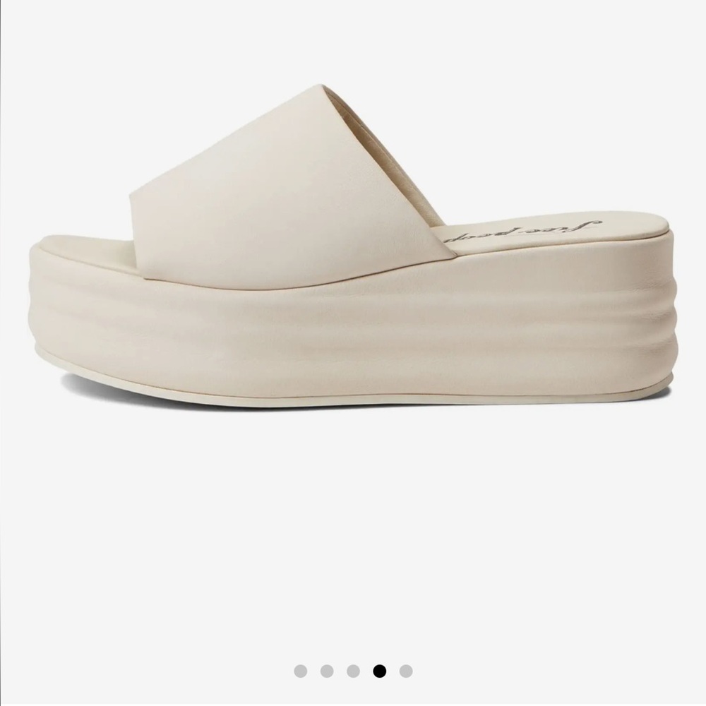 Free People Harbor Platform Slide Mules - Picture 2 of 10